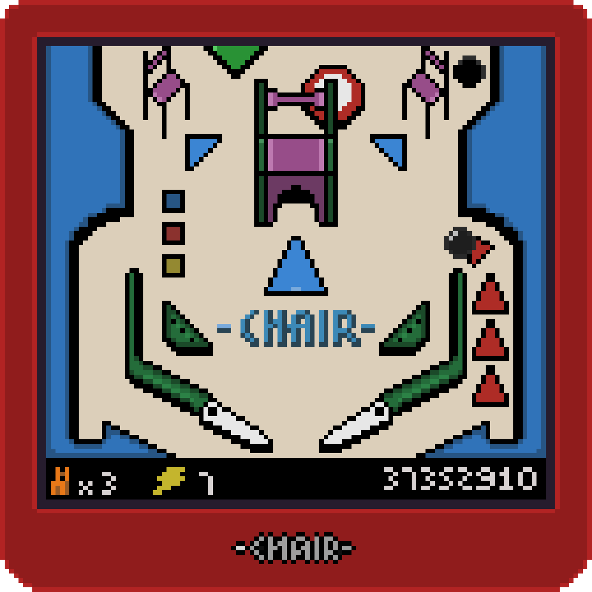 Chair pinball