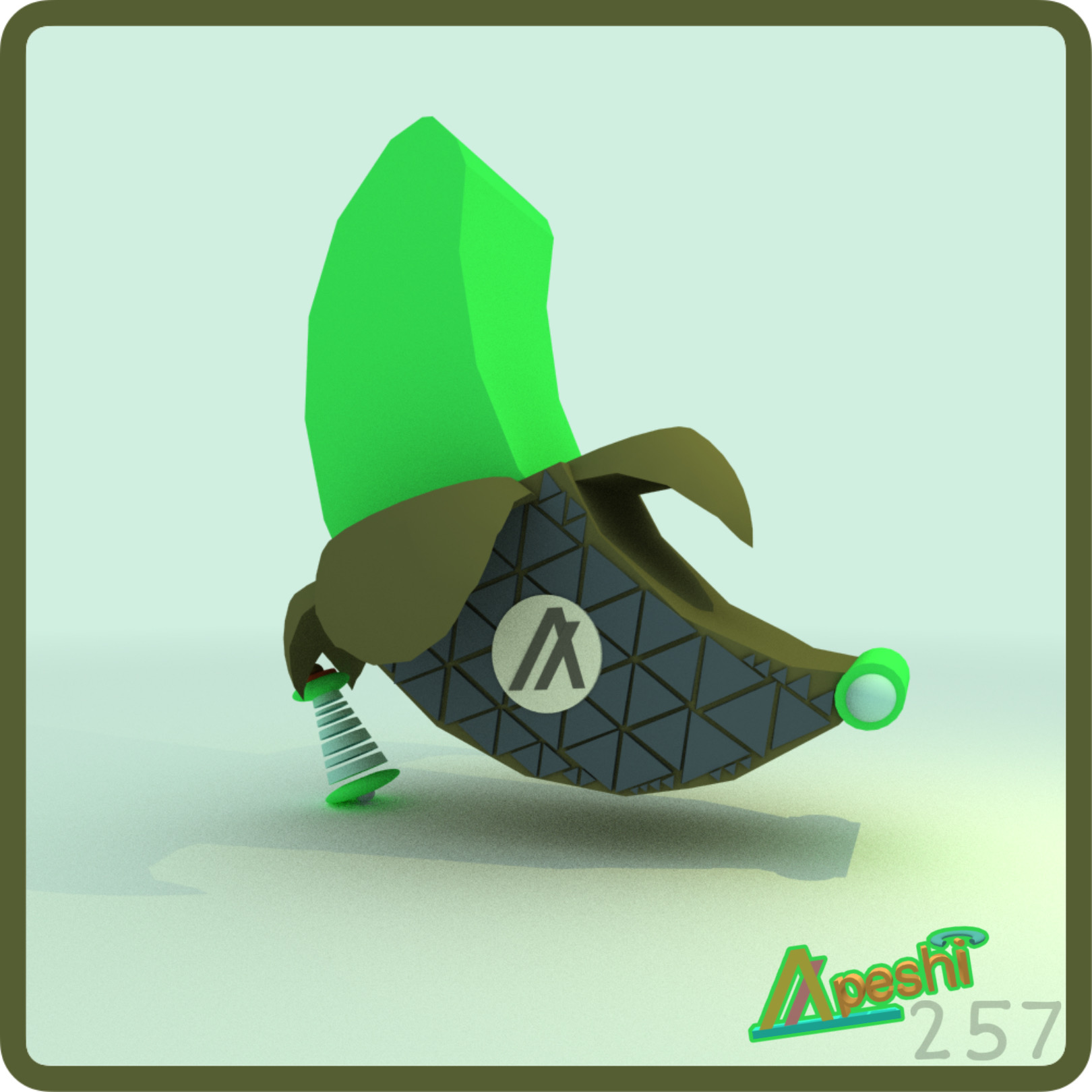 Banana-MInt 257 NFT on Algorand