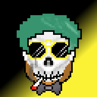 AlgoSkull #641 NFT on Algorand