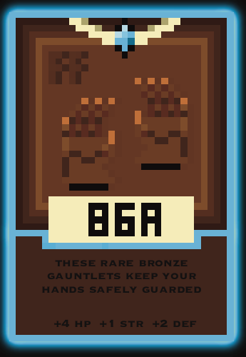 Bronze Gauntlets (Rare) NFT on Algorand