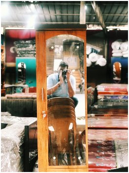 self portrait near kodigehalli gate