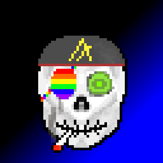 AlgoSkull #633 NFT on Algorand