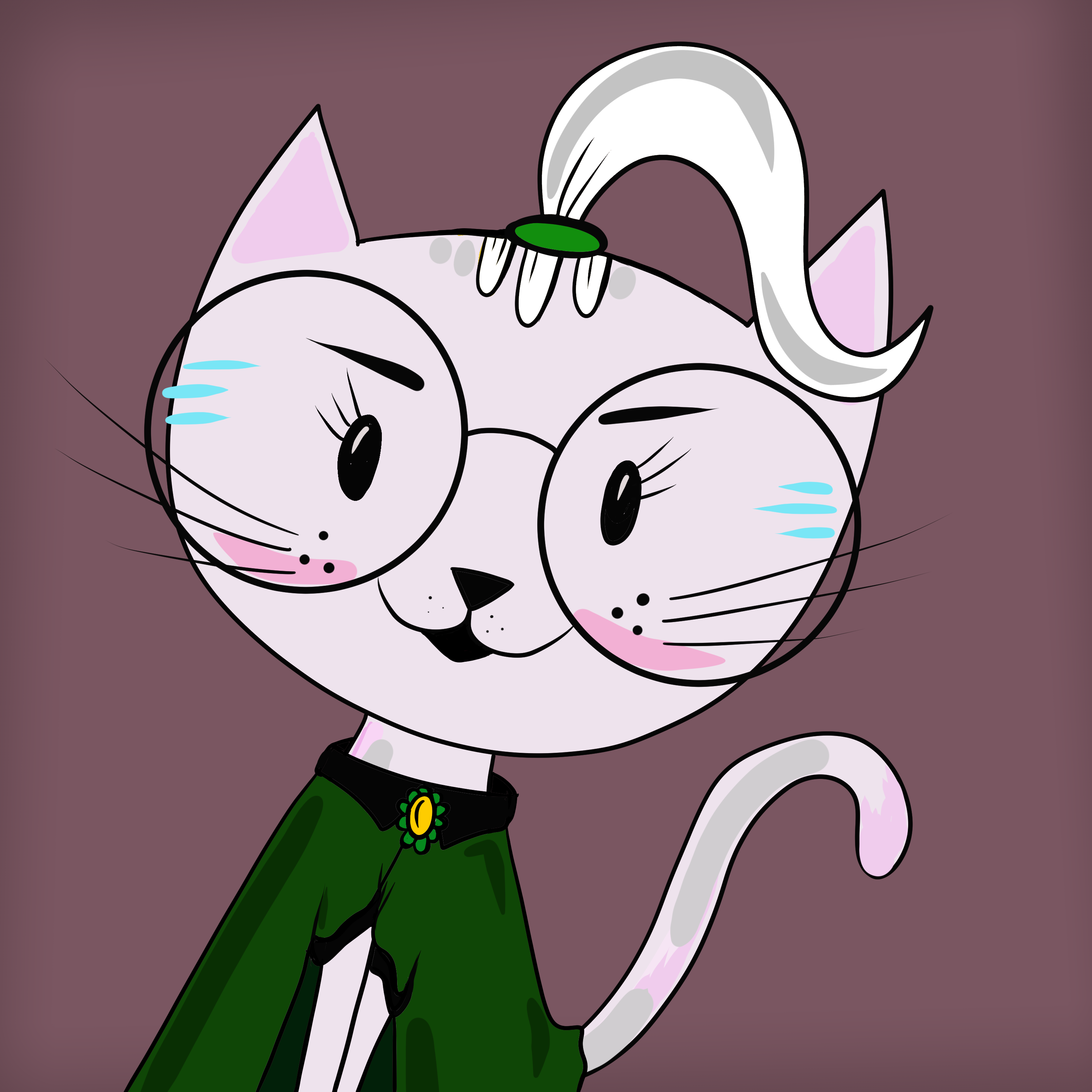 Algo Spectacular Cats #027 NFT on Algorand