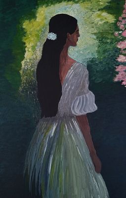 Dance of light and greenery
