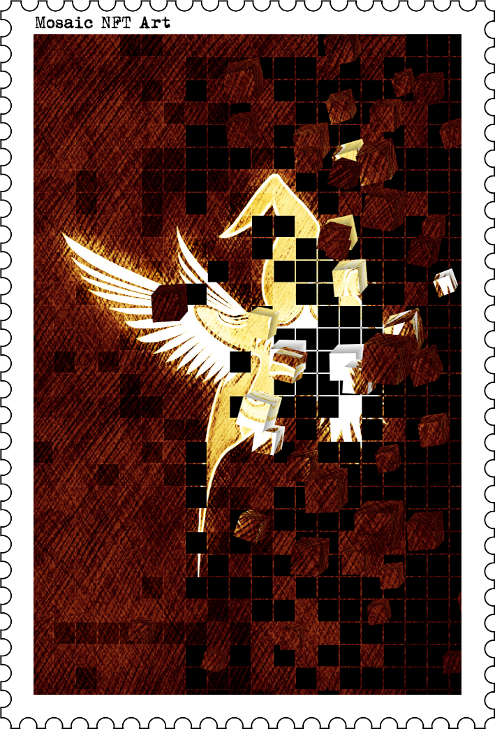 The Blue Wizard Hummingbird Gold Broken