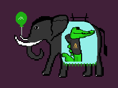 ElephantAlgo #55 NFT on Algorand