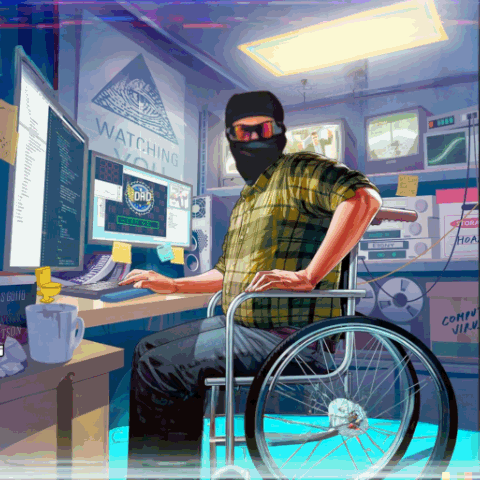 CyberDad #07 NFT on Algorand