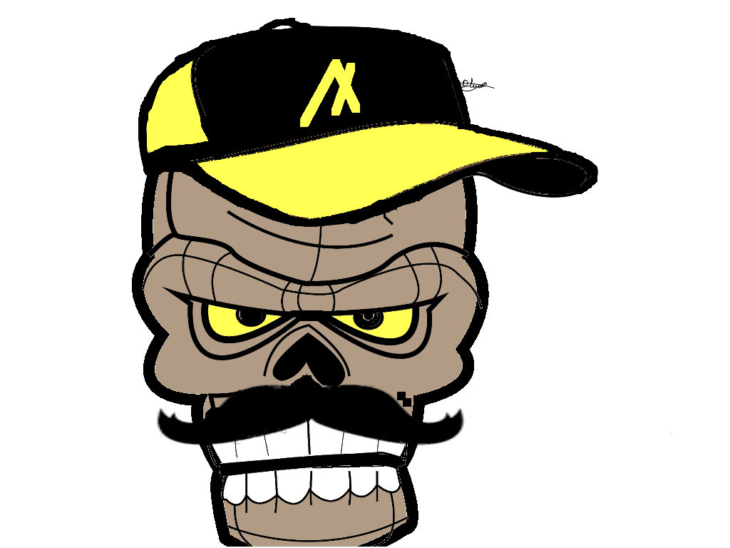 Capped skull 003 NFT on Algorand