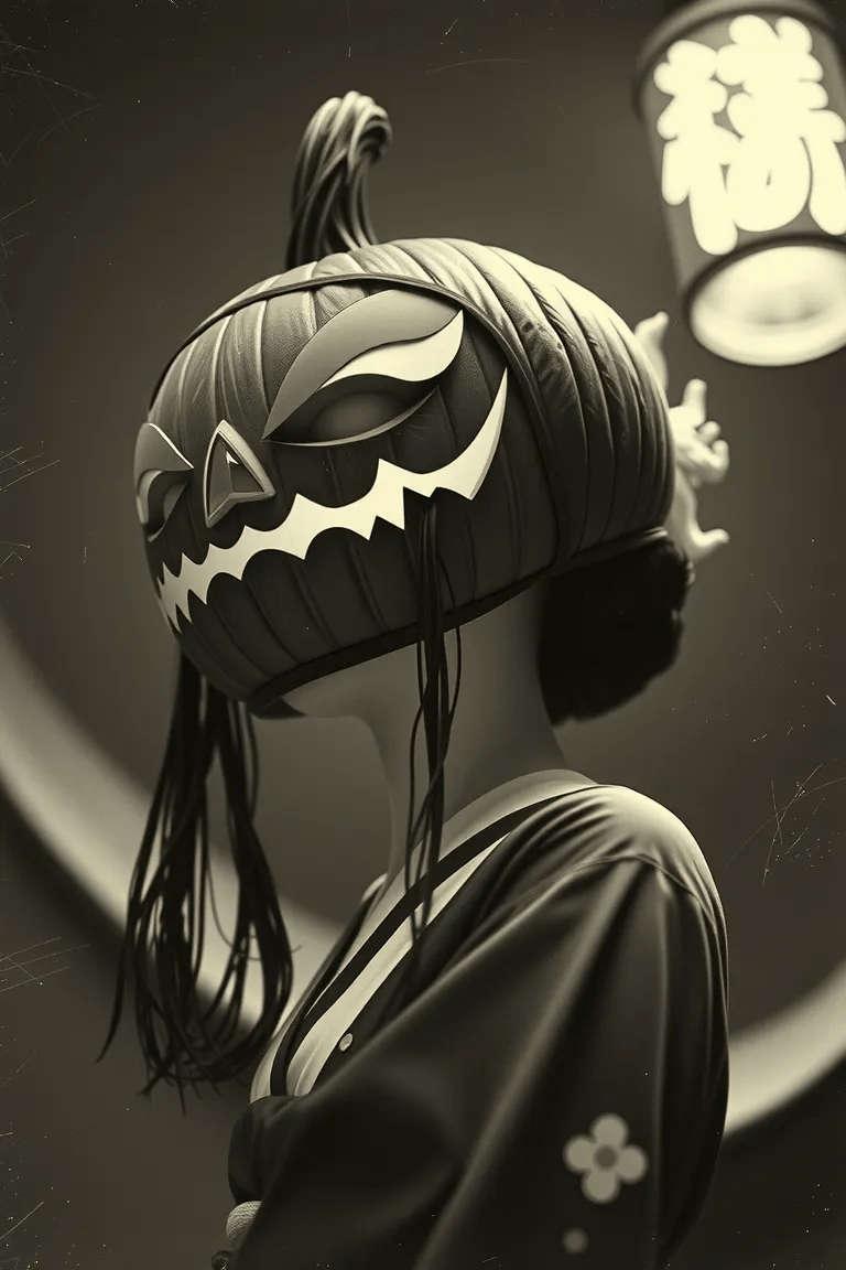 174 Halloween geisha