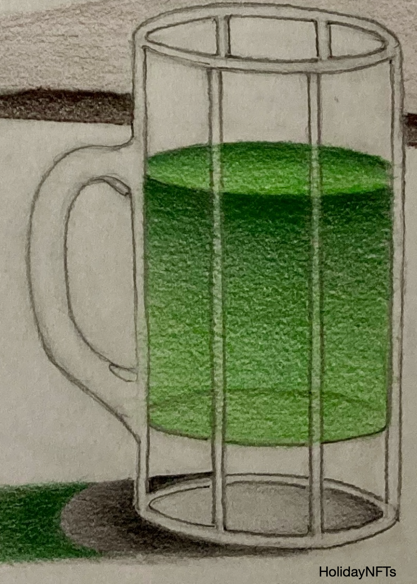 HolidayNFTs Green Beer