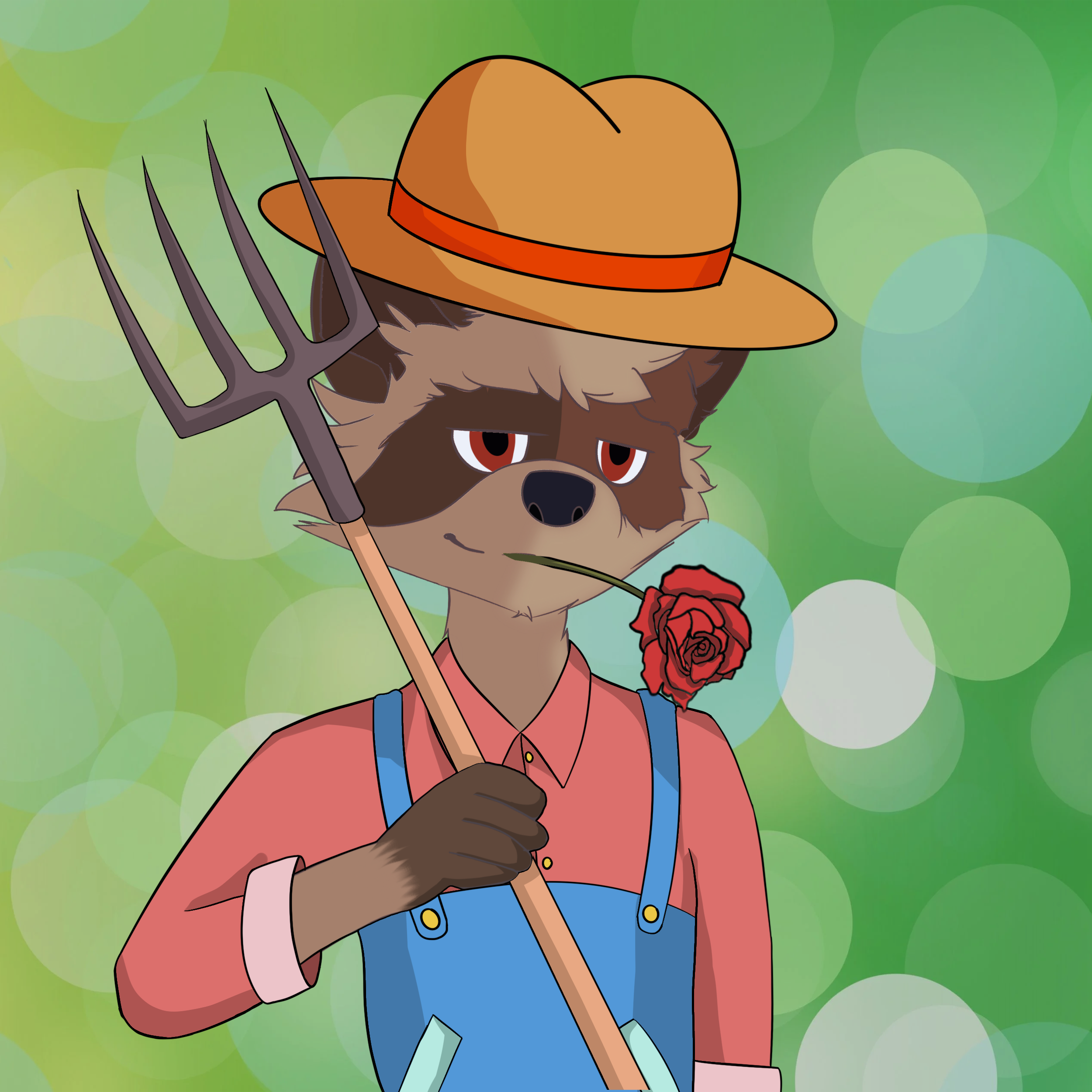 CryptoRaccoon#86 NFT on Algorand