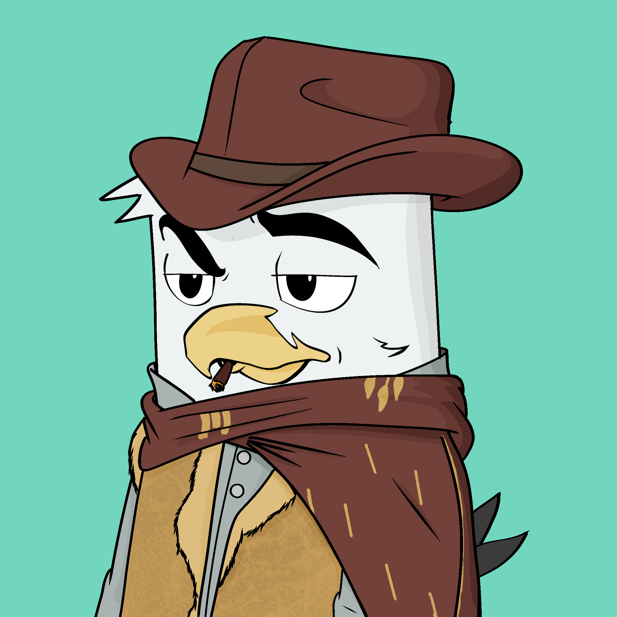 Hawk Land #25 NFT on Algorand