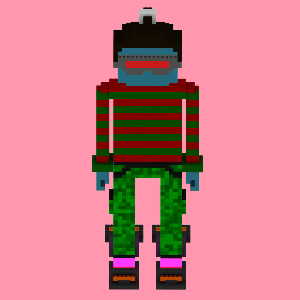 Cubed 028 (rare) NFT on Algorand