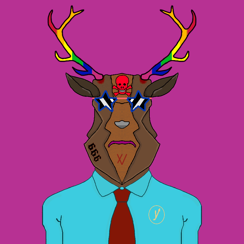 Mutant Deer #045 NFT on Algorand