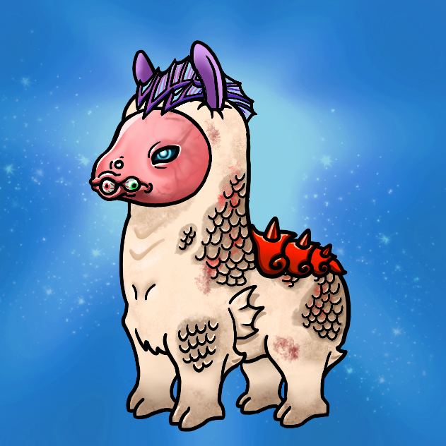 Alien Llama #803