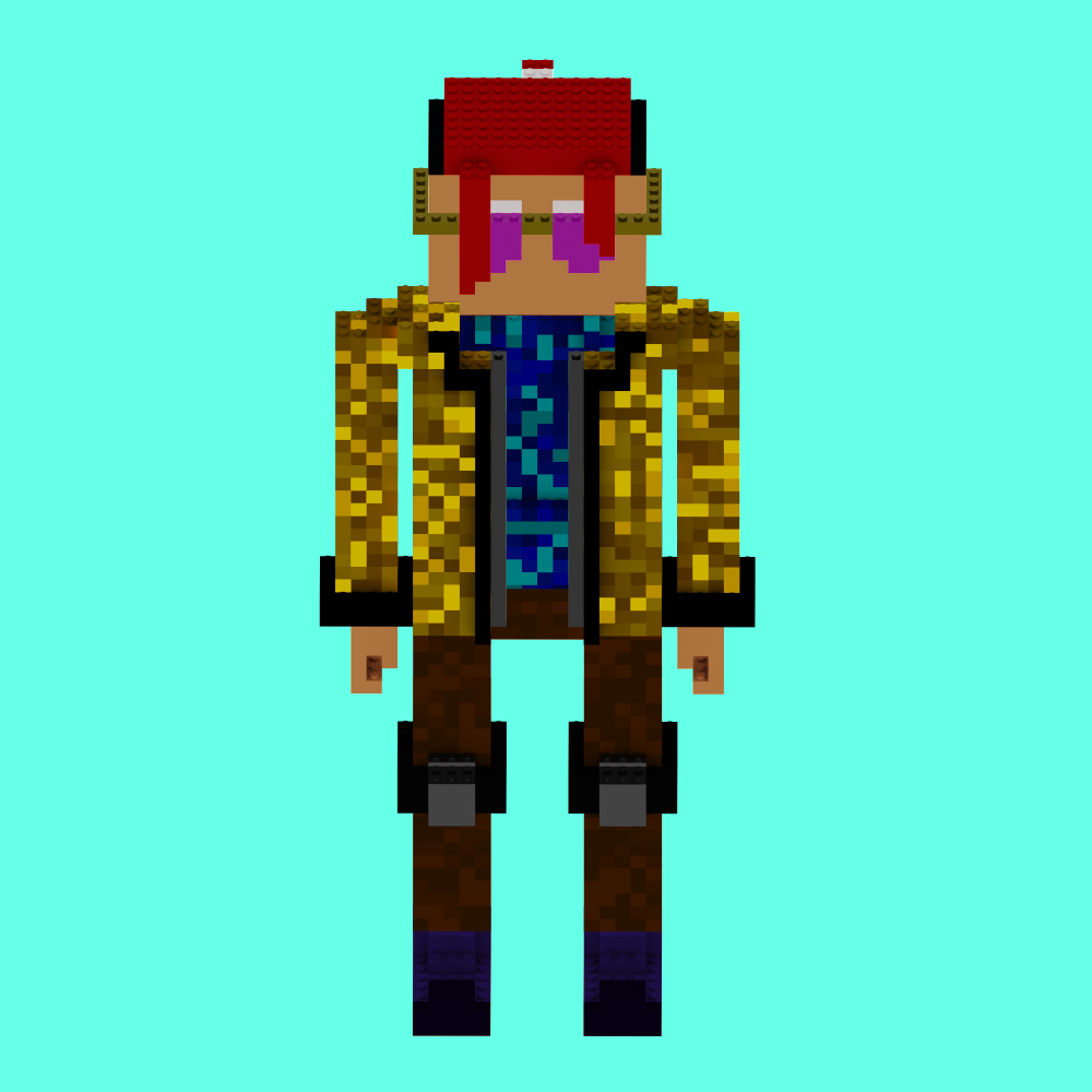 Cubed 068 (uncommon) NFT on Algorand