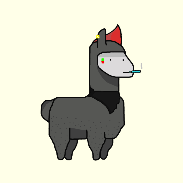 AlgoLamas#1 NFT on Algorand