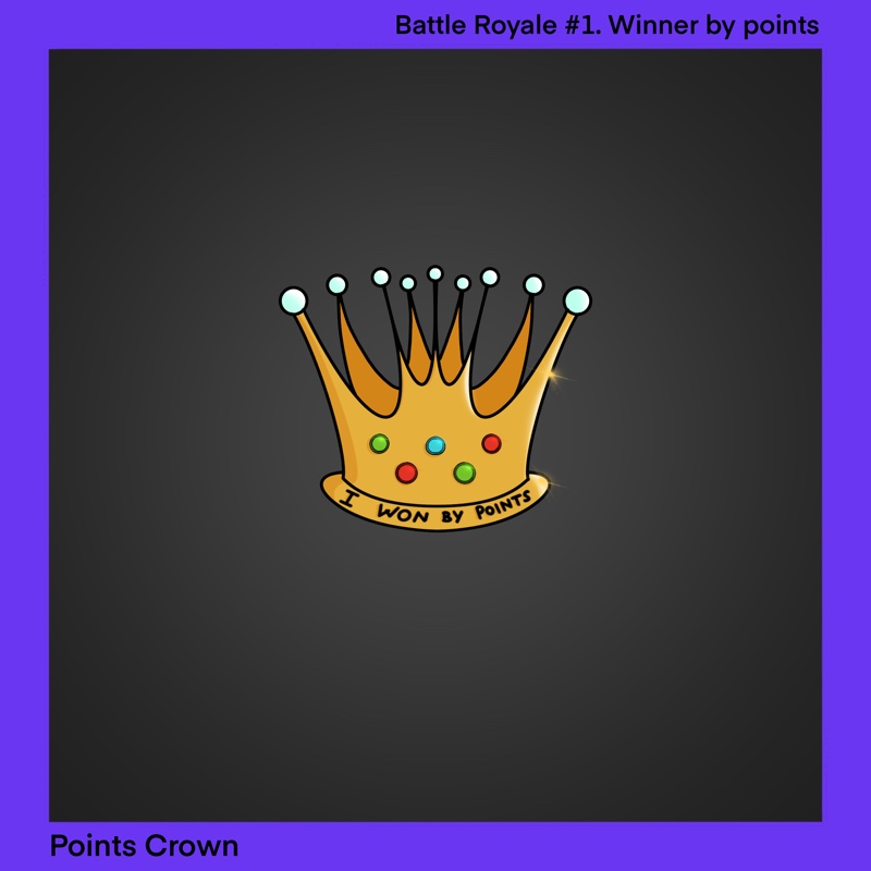 BR1 Crown PointsWinner NFT on Algorand