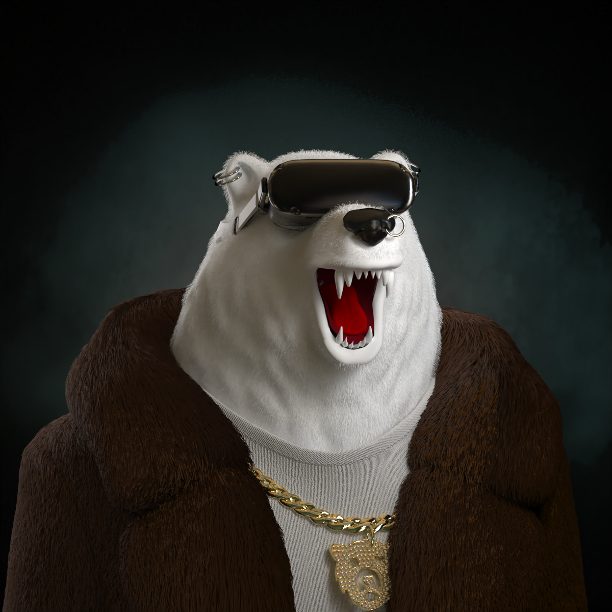 Crypto Polar Bear Club #8259