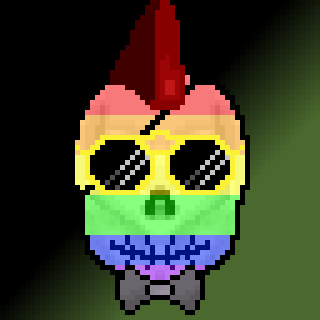 AlgoSkull #485 NFT on Algorand