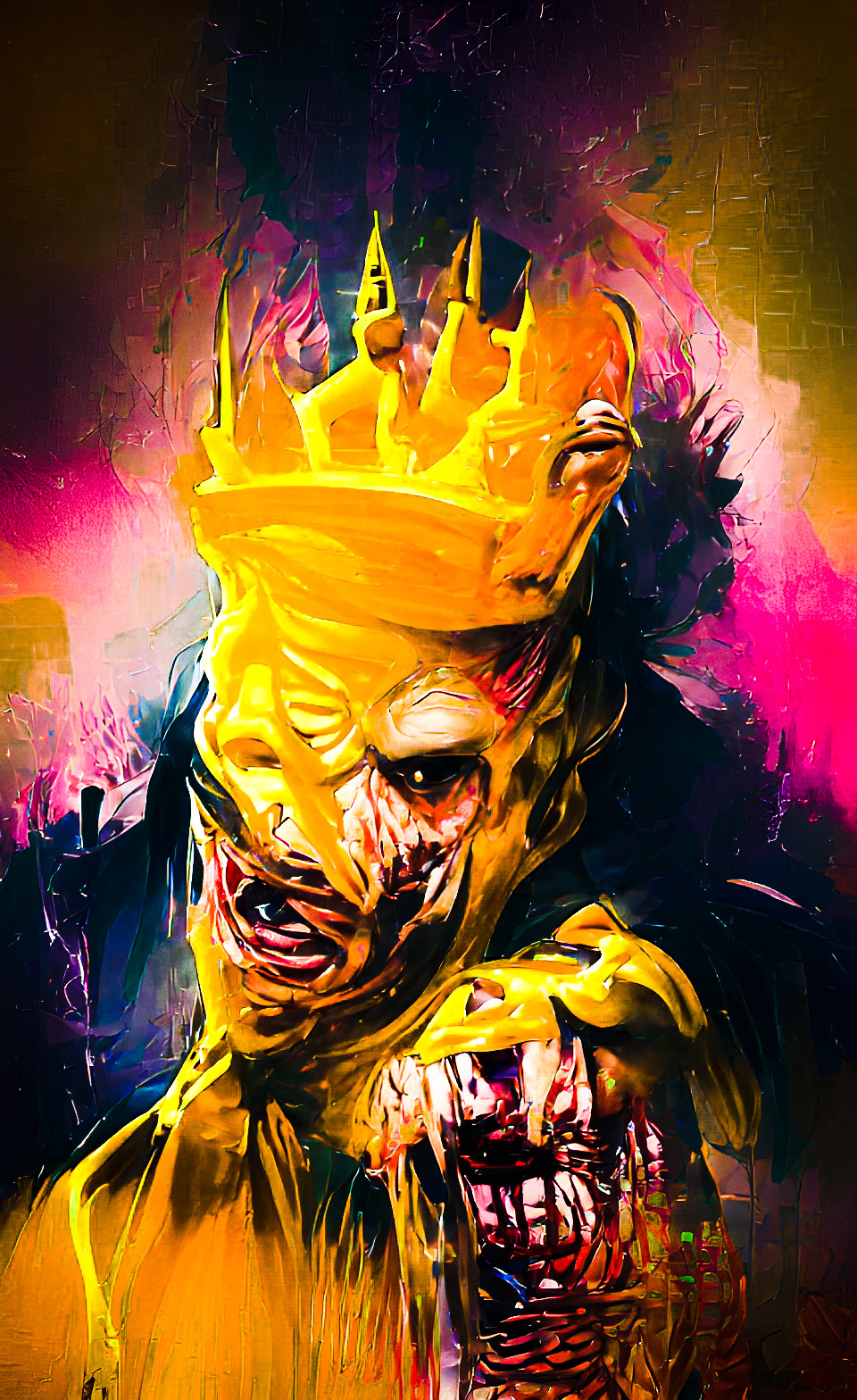 Profane Forms The King Wants YOU NFT on Algorand