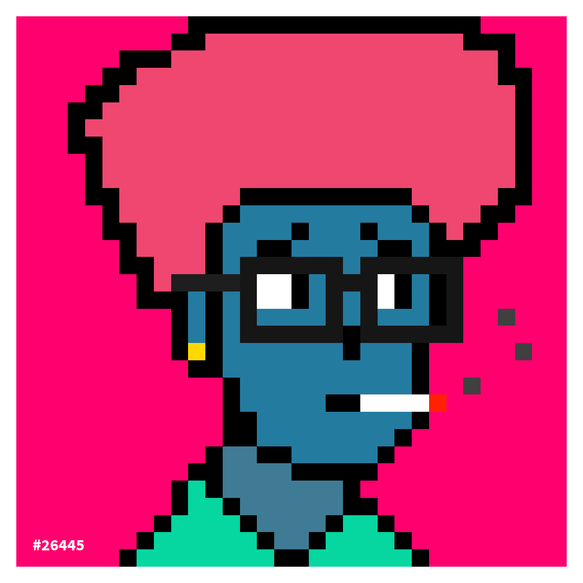 AlgoHeads #26445 NFT on Algorand