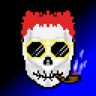 AlgoSkull #115 NFT on Algorand