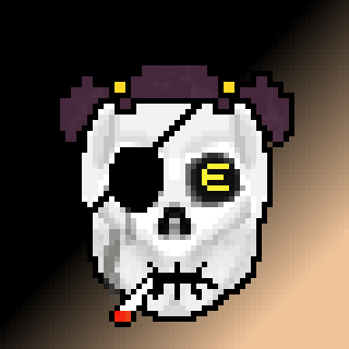 AlgoSkull #371 NFT on Algorand