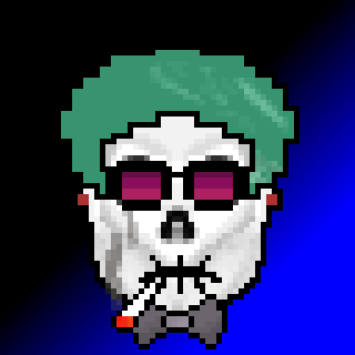 AlgoSkull #718 NFT on Algorand