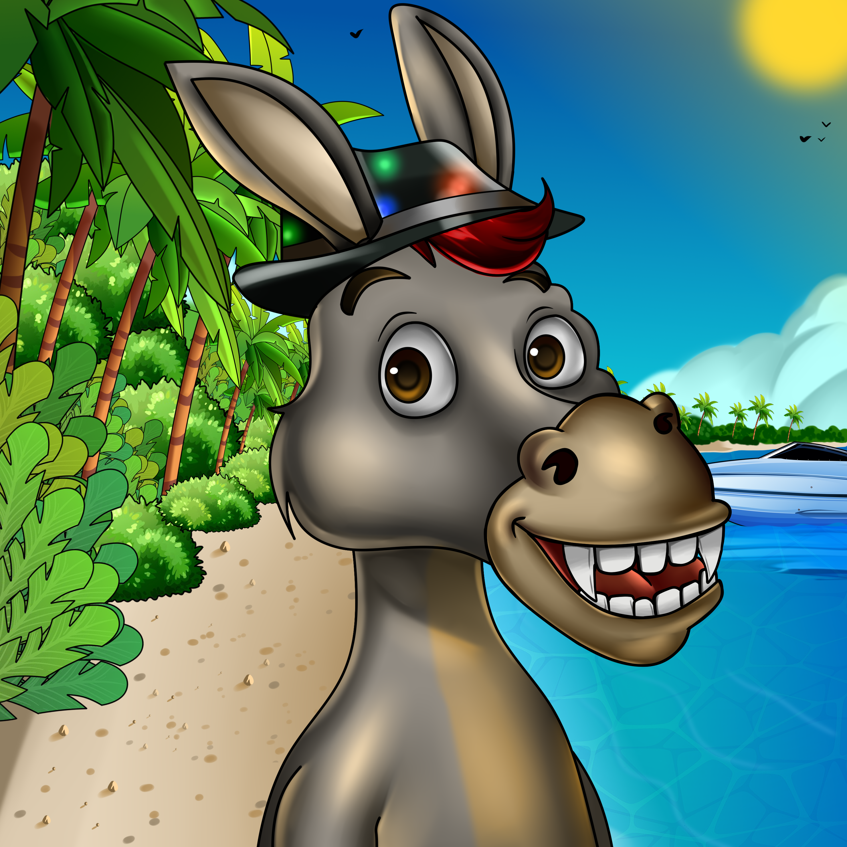 Sombrero Donkey #339