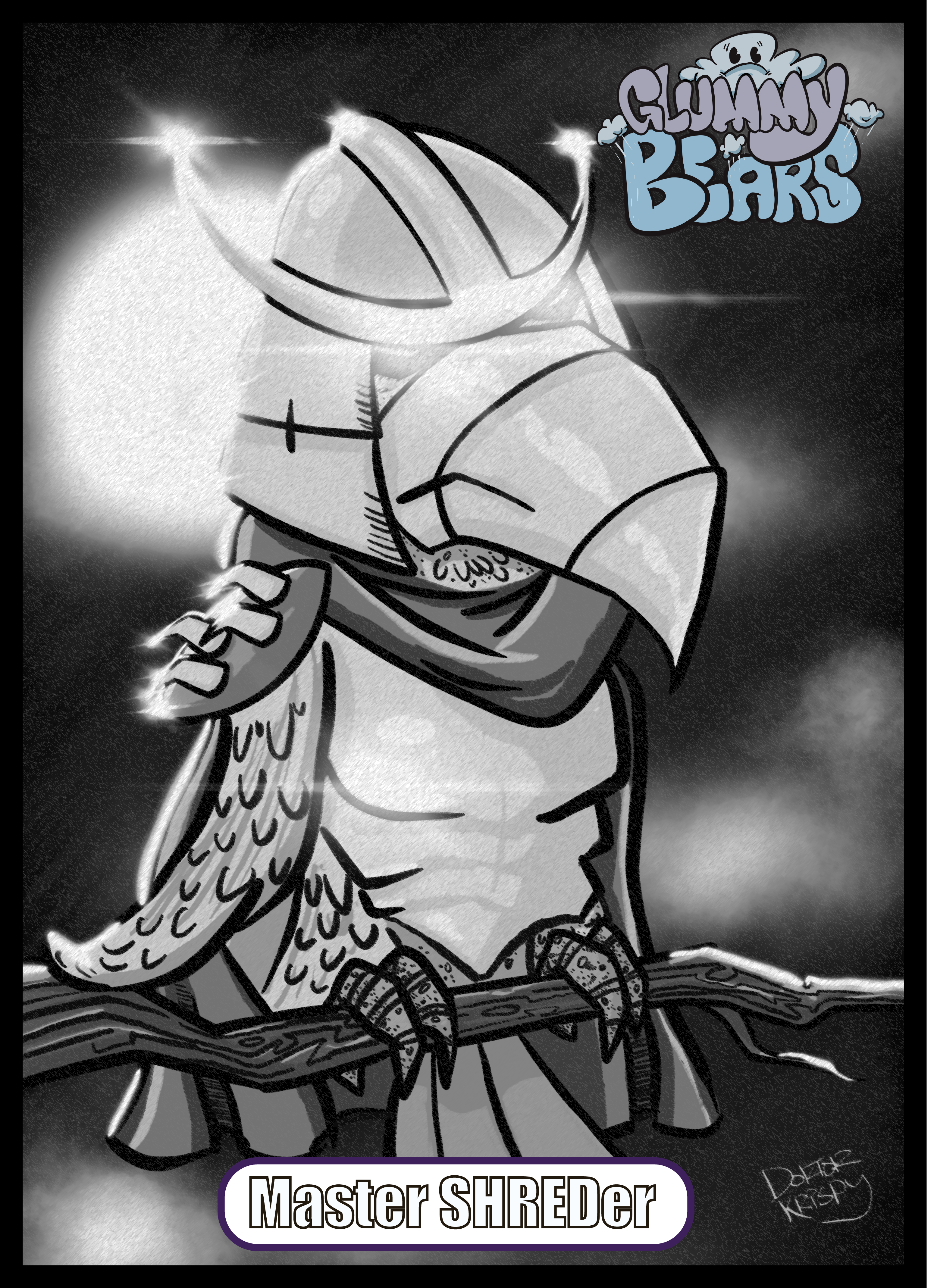 Master SHREDer (B&W)