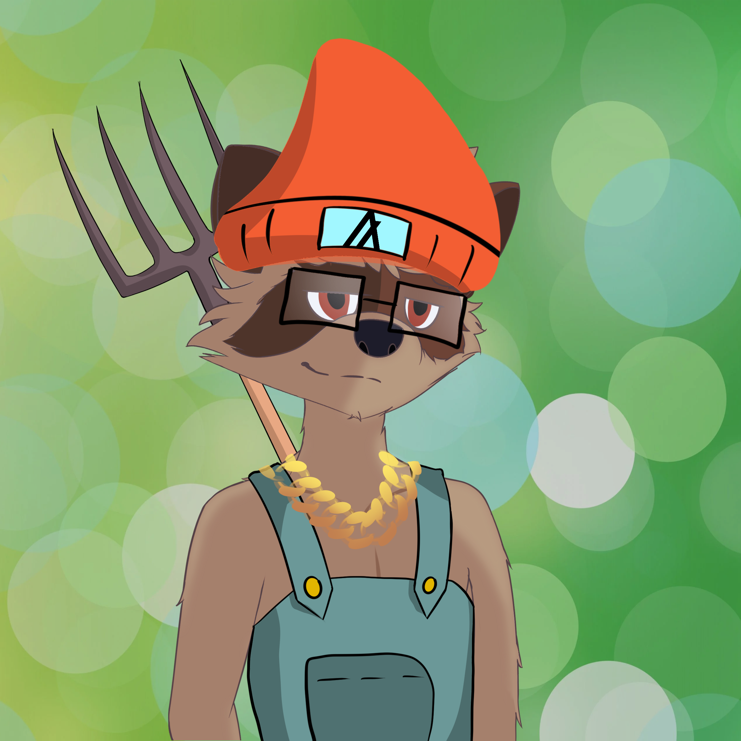 CryptoRaccoon#81 NFT on Algorand