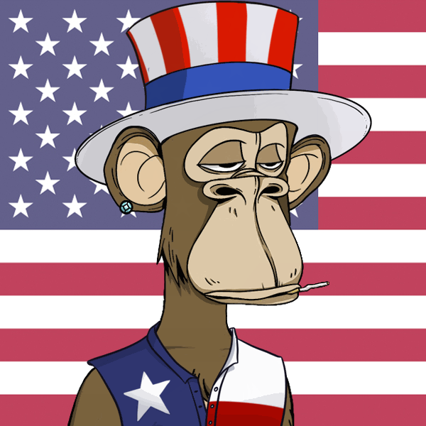 The Bored Ape Americans #1586