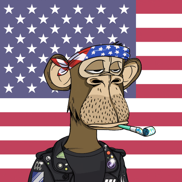 Nft The Bored Ape Americans #3204