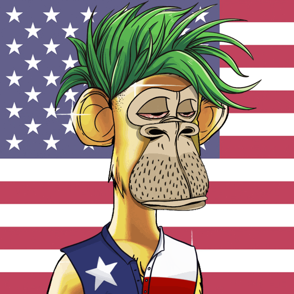 The Bored Ape Americans #3493