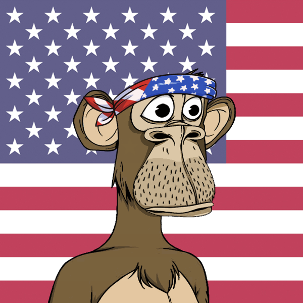 The Bored Ape Americans #3776