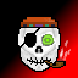 AlgoSkull #595 NFT on Algorand