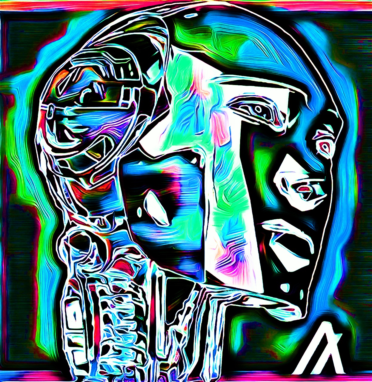 Algoficial Intelligence 065 R NFT on Algorand