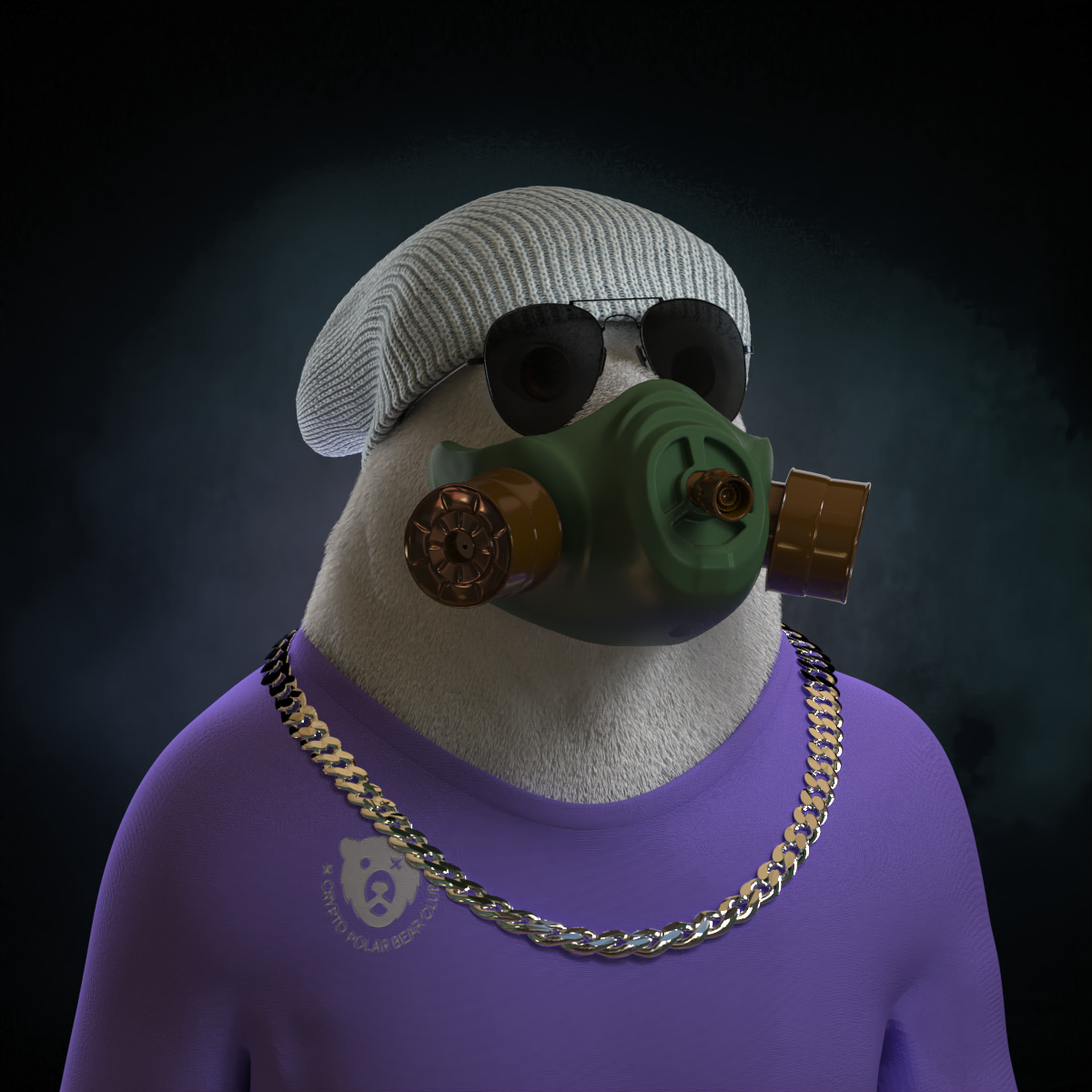 Crypto Polar Bear Club #5155
