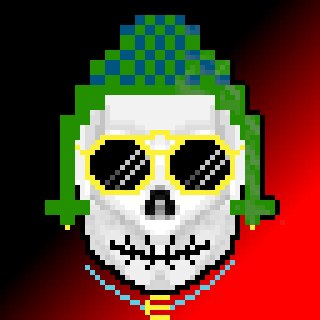 AlgoSkull #463 NFT on Algorand