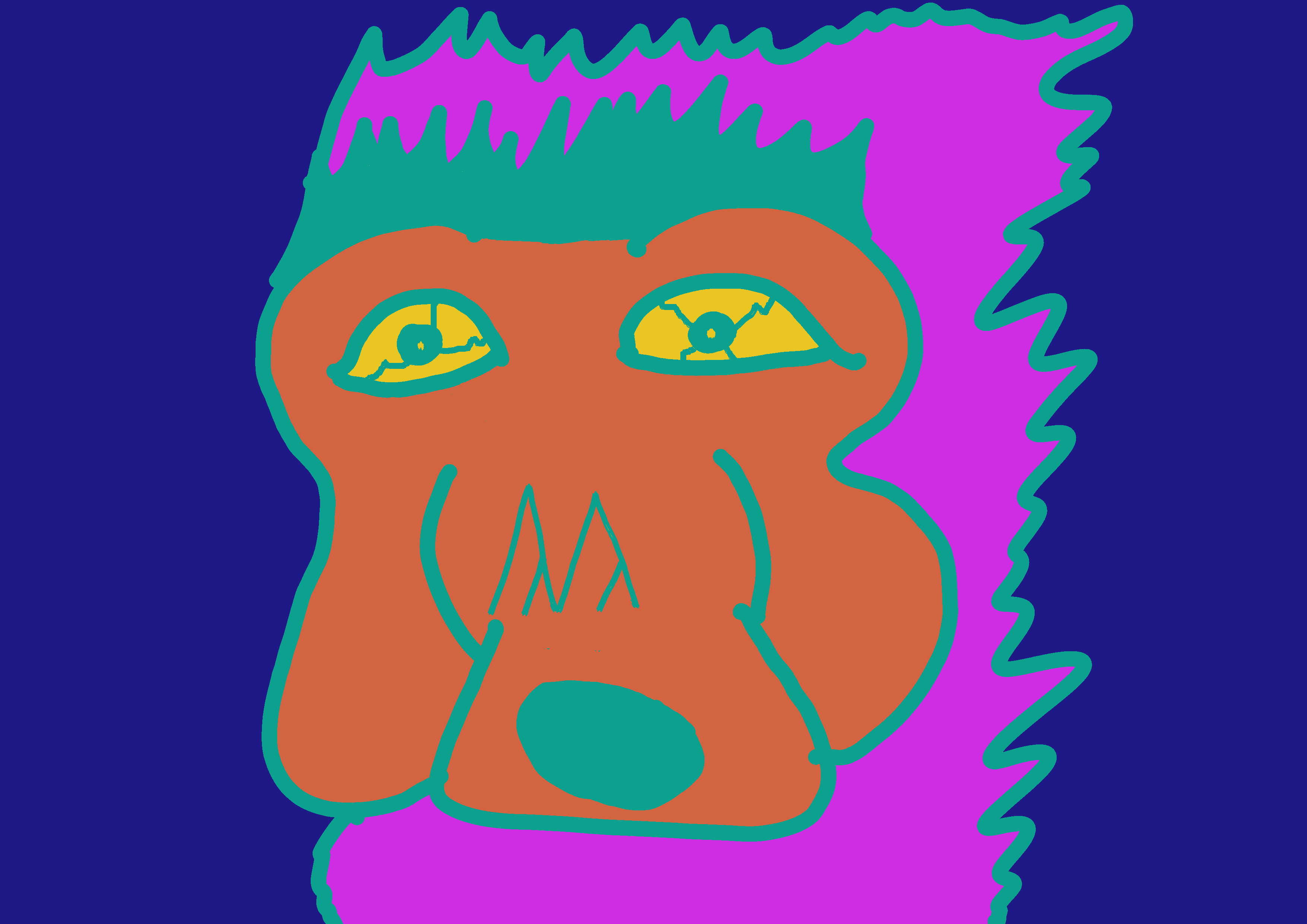 Wild Llama #09 NFT on Algorand