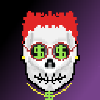 AlgoSkull #117 NFT on Algorand