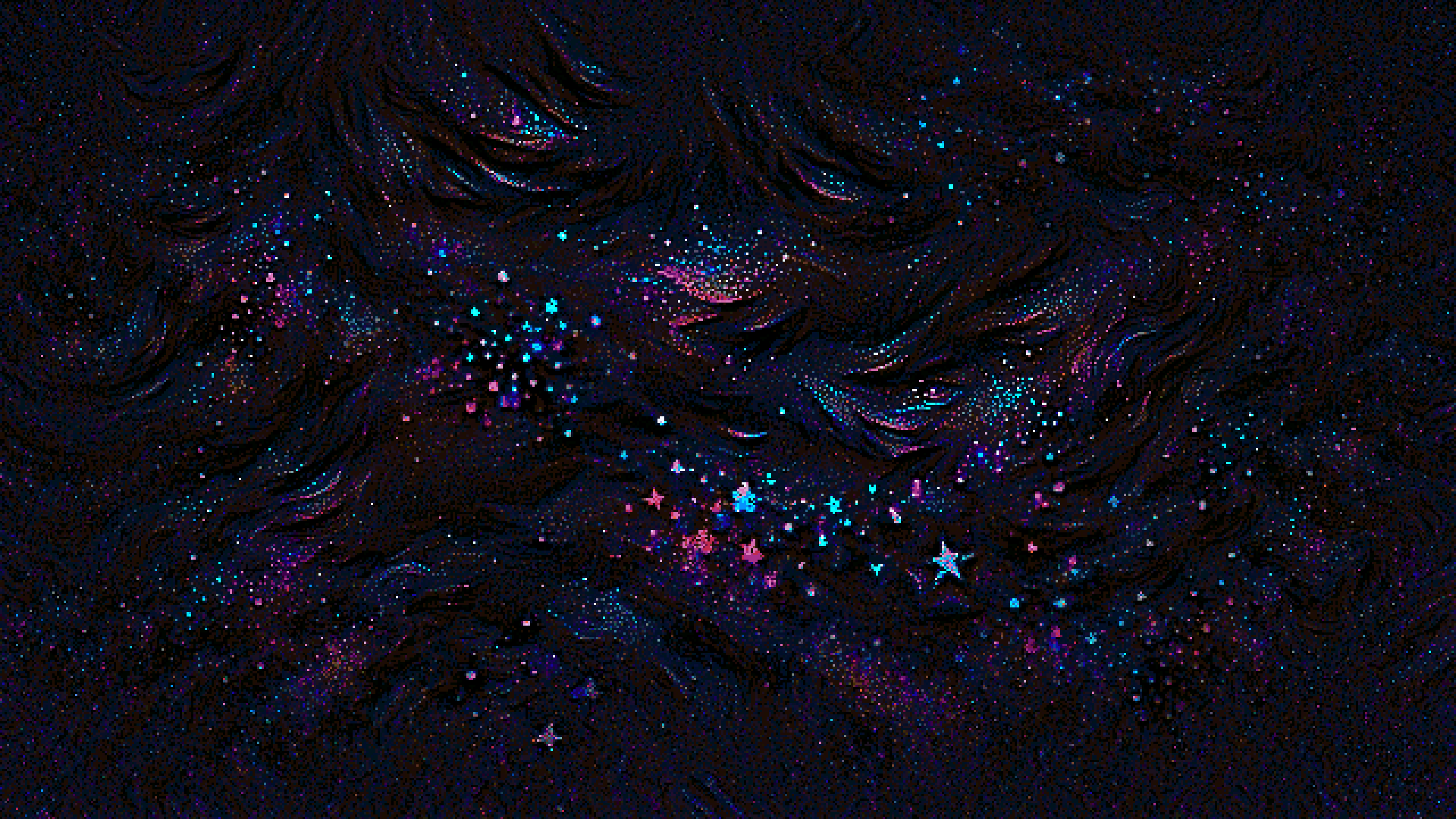 GLOWING STARS GALAXY