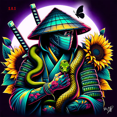 Kazuya's Resolve: The Sunflower Samurai