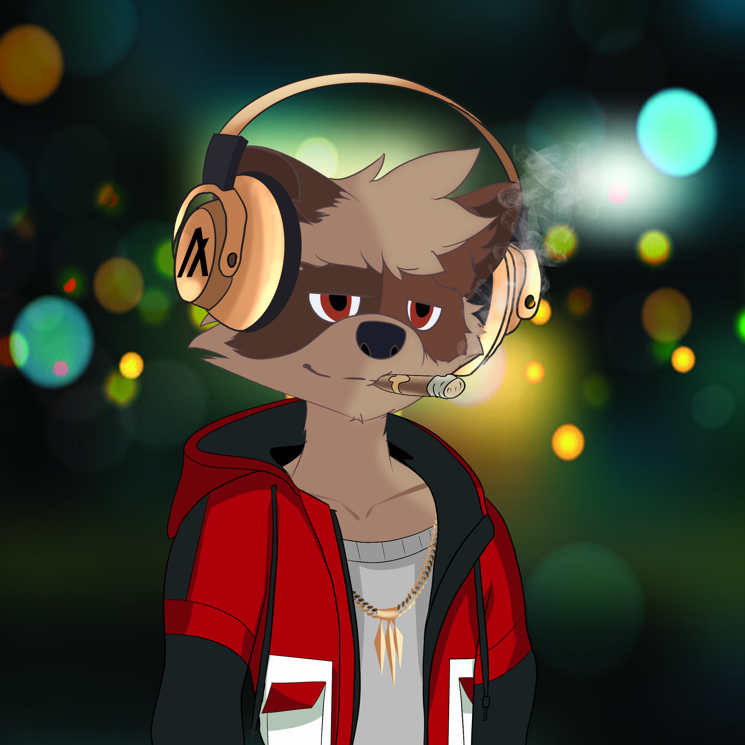 CryptoRaccoon#25 NFT on Algorand