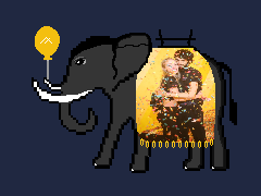 ElephantAlgo #95 NFT on Algorand