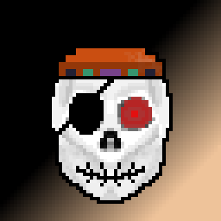 AlgoSkull #561 NFT on Algorand