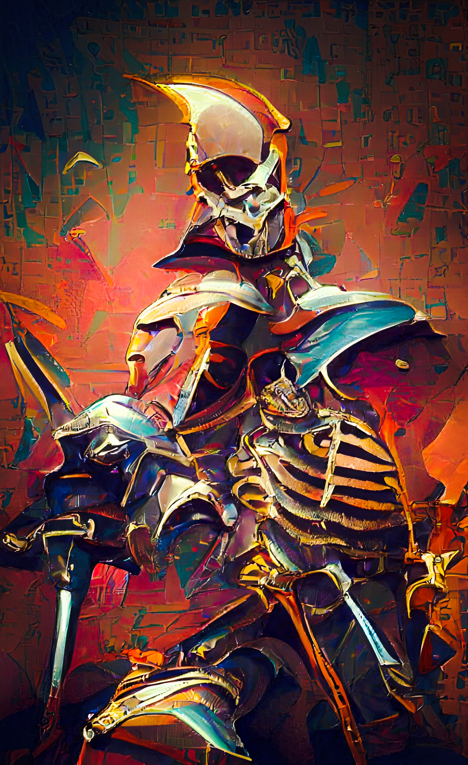 Skeleton Knight NFT on Algorand