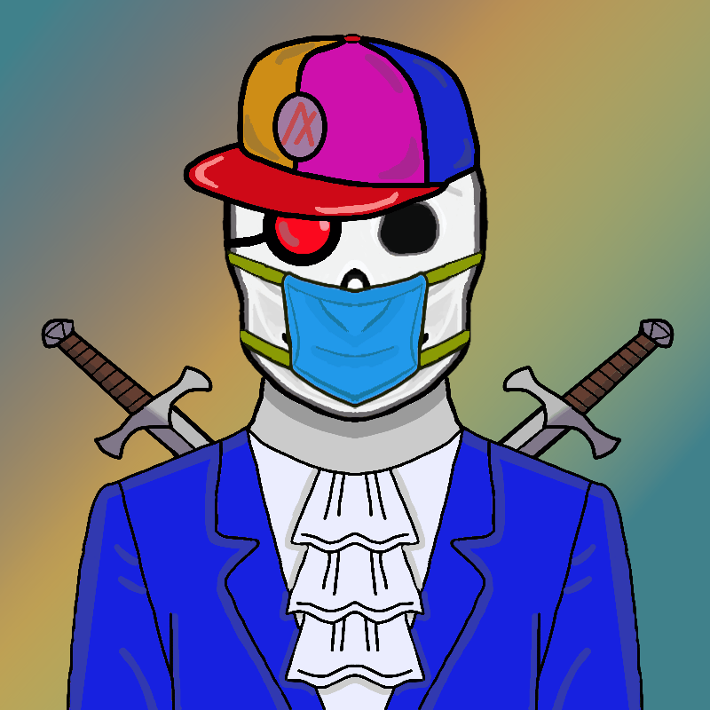 AlgoSkull Gen2 #122 NFT on Algorand