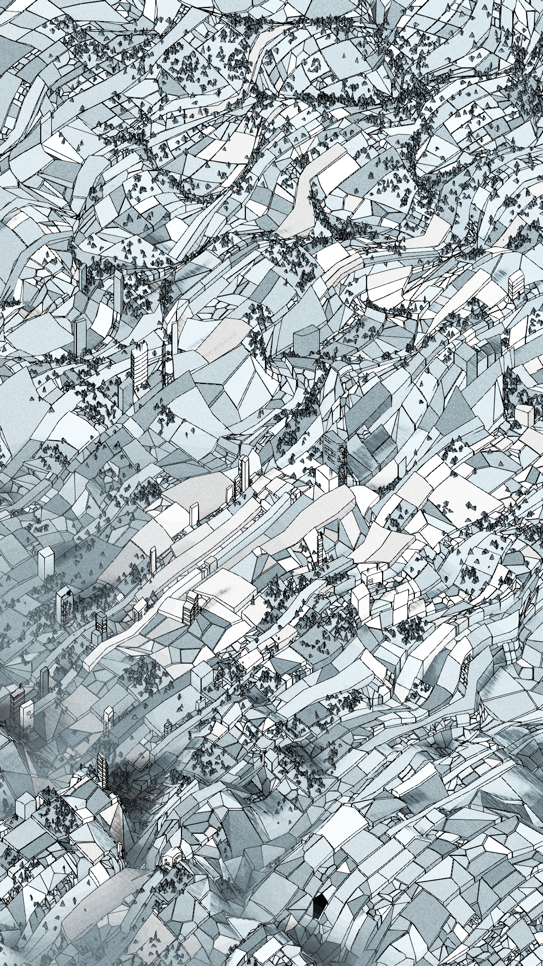 Artificial landscapes #8